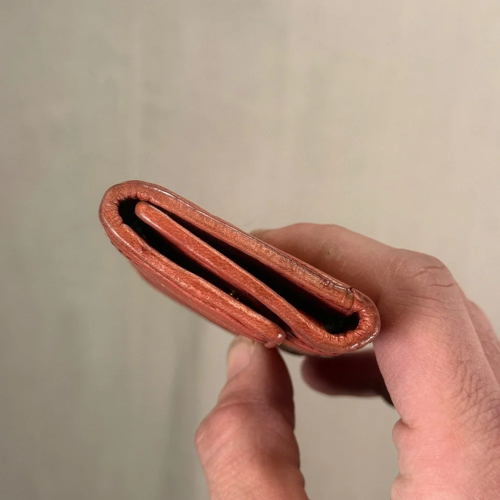 Miu Miu Matelasse Leather 6-Ring Key‎ Holder Wallet Orange Terracotta
